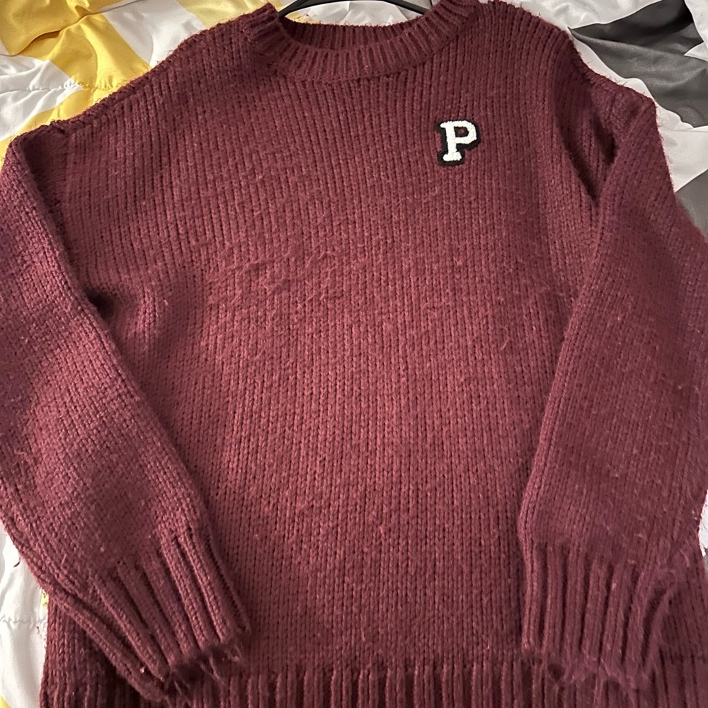 Pink sweater